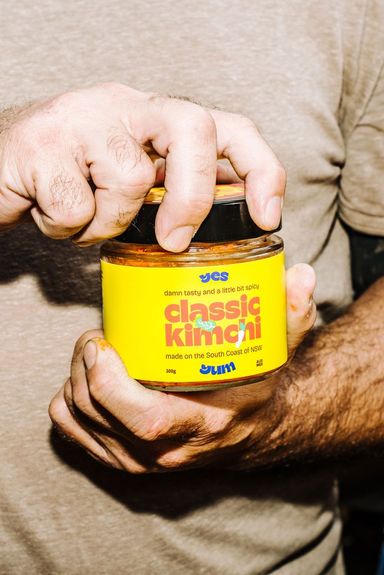 A jar of Yes Yum 300g Classic Kimchi
